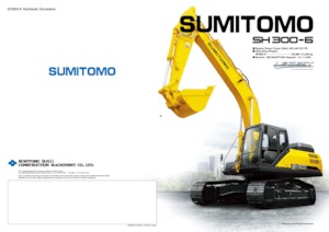 Lánctalpas kotrók Sumitomo SH300-6