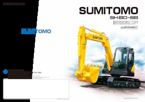 Lánctalpas kotrók Sumitomo SH80-6B
