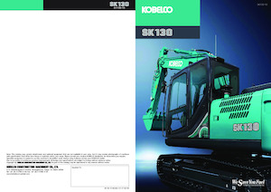 Lánctalpas kotrók Kobelco SK 130 10