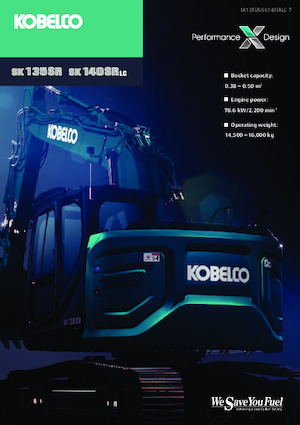 Lánctalpas kotrók Kobelco SK 135 SR 7