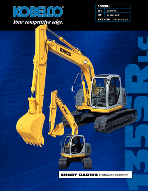 Lánctalpas kotrók Kobelco SK 135 SRLC