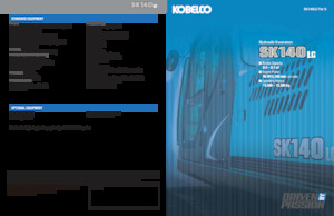 Lánctalpas kotrók Kobelco SK 140 LC 8