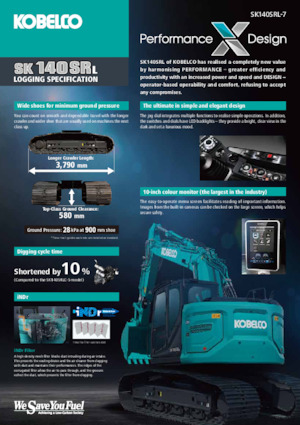 Lánctalpas kotrók Kobelco SK 140 SRL 7 