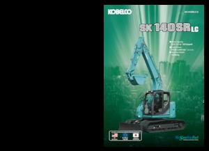 Lánctalpas kotrók Kobelco SK 140 SRLC 3