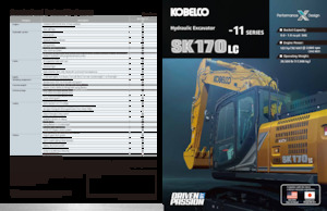 Lánctalpas kotrók Kobelco SK 170 LC 11