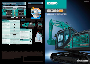 Lánctalpas kotrók Kobelco SK 200 XDL 10