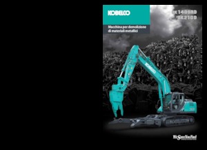 Lánctalpas kotrók Kobelco SK 210 D 10E MD