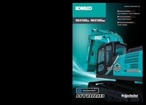 Lánctalpas kotrók Kobelco SK 210 H LC 10E 
