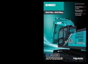Lánctalpas kotrók Kobelco SK 210 H LC 10E 