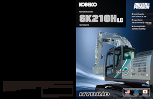 Lánctalpas kotrók Kobelco SK 210 HLC 10