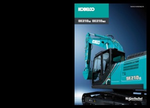 Lánctalpas kotrók Kobelco SK 210 SNLC 10