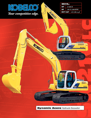 Lánctalpas kotrók Kobelco SK 210 LC DA