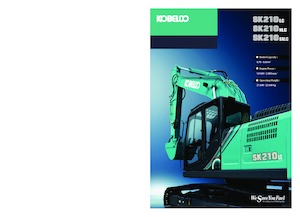 Lánctalpas kotrók Kobelco SK 210 SNLC 10