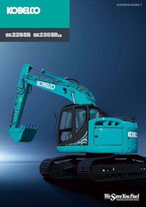 Lánctalpas kotrók Kobelco SK 225 SR 5