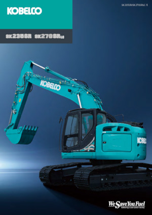Lánctalpas kotrók Kobelco SK 235 SR 5