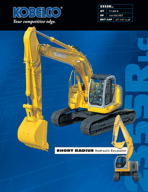 Lánctalpas kotrók Kobelco SK 235 SR NLC