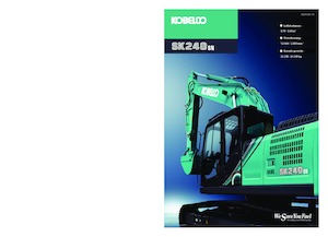 Lánctalpas kotrók Kobelco SK 240 SN 10