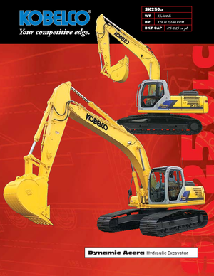 Lánctalpas kotrók Kobelco SK 250 LC DA
