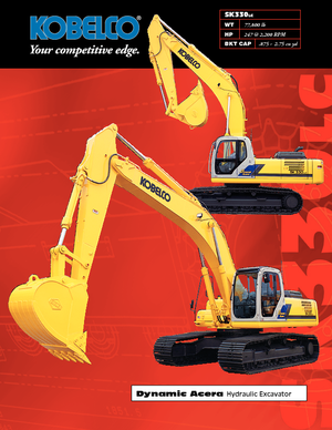 Lánctalpas kotrók Kobelco SK 330 LC DA