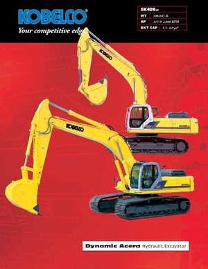 Lánctalpas kotrók Kobelco SK 480 LC DA