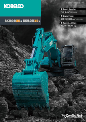 Lánctalpas kotrók Kobelco SK 500 XDLC