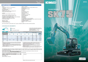 Lánctalpas kotrók Kobelco SK 75 8