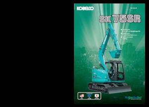 Lánctalpas kotrók Kobelco SK 75 SR 3