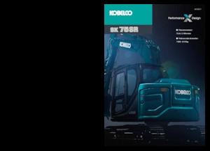 Lánctalpas kotrók Kobelco SK 75 SRN 7