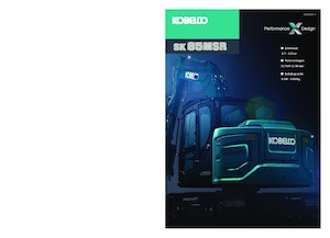 Lánctalpas kotrók Kobelco SK 85 MSR 7