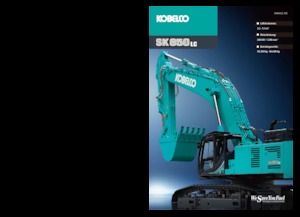 Lánctalpas kotrók Kobelco SK 850 LC 10E 