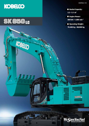 Lánctalpas kotrók Kobelco SK 850 LC