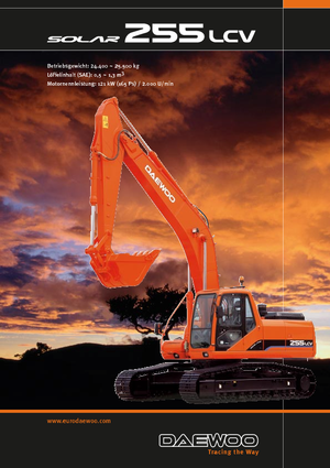 Lánctalpas kotrók Doosan Solar 255 LC-V