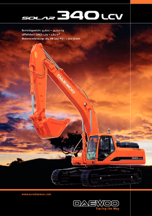 Lánctalpas kotrók Doosan Solar 340 LC-V