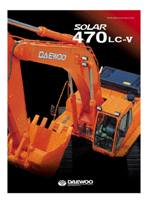 Lánctalpas kotrók Doosan Solar 470 LC-V