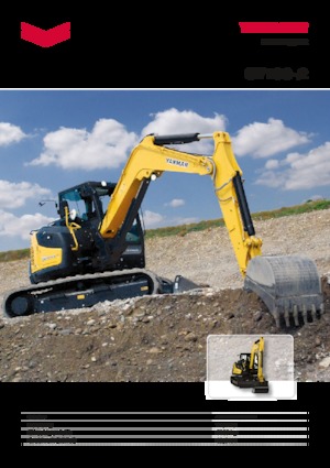 Lánctalpas kotrók Yanmar SV 100-2 CR