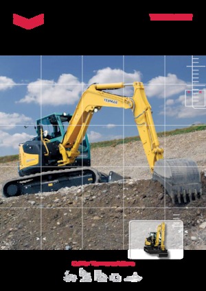 Lánctalpas kotrók Yanmar SV 100-2 CR