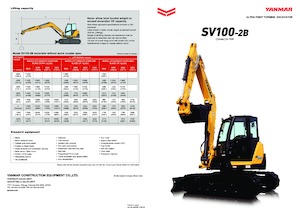 Lánctalpas kotrók Yanmar SV 100