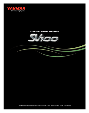 Lánctalpas kotrók Yanmar SV 100