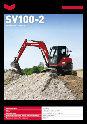 Lánctalpas kotrók Yanmar SV100-2 