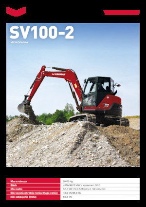 Lánctalpas kotrók Yanmar SV100-2 