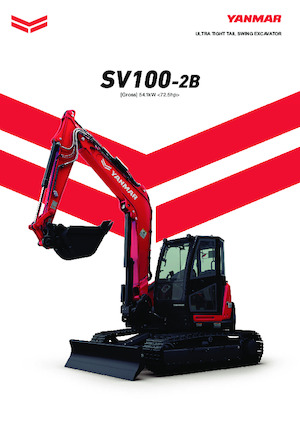 Lánctalpas kotrók Yanmar SV100-2B
