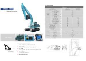 Lánctalpas kotrók Sunward SWE210 