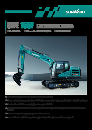 Lánctalpas kotrók Sunward SWE155F