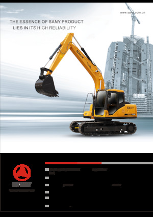 Lánctalpas kotrók Sany SY135C