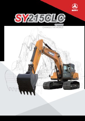 Lánctalpas kotrók Sany SY215CLC