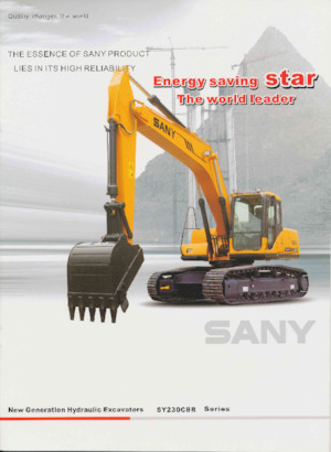 Lánctalpas kotrók Sany SY230C8B