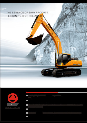 Lánctalpas kotrók Sany SY360C