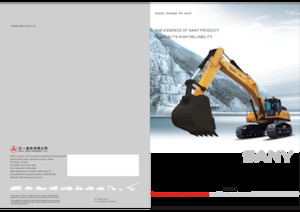 Lánctalpas kotrók Sany SY420C