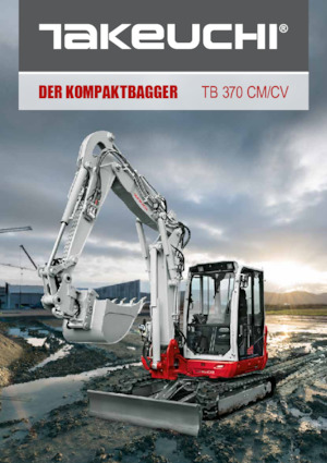 Lánctalpas kotrók Takeuchi TB 370 CM
