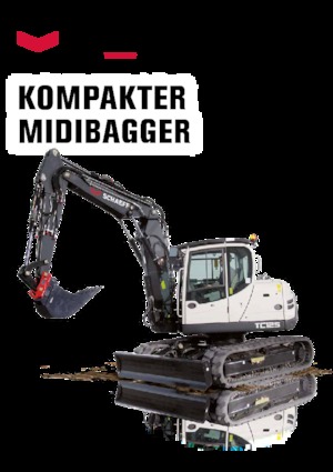 Lánctalpas kotrók Schaeff TC 125